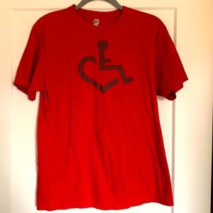 Disability support t-shirt